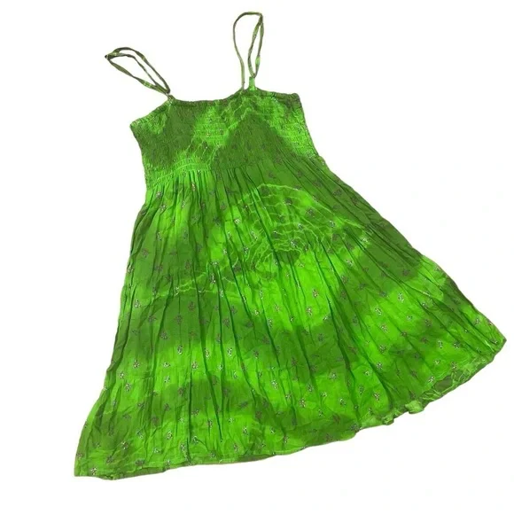 sachin and babi light blue dress kaku | Dresses | Green Tie Dye Fairy Dress